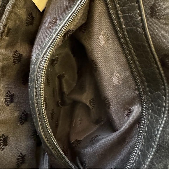 JUICY COUTURE Black Crossbody Bag w/ Gold-Tone Details - Picture 8 of 15